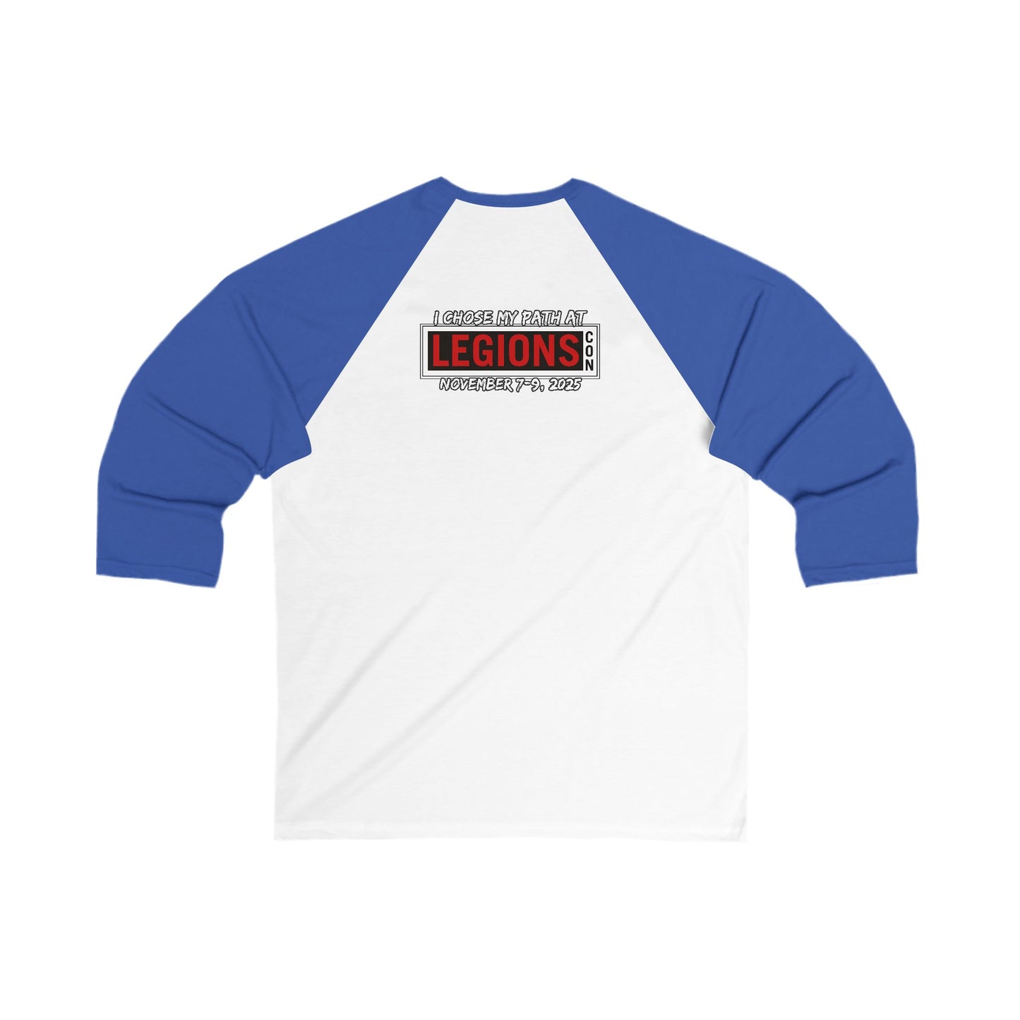 LegionsCon Churel | Mythic Legions | 3\4 Sleeve Baseball T-Shirt