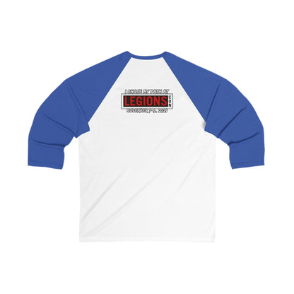 LegionsCon Churel | Mythic Legions | 3\4 Sleeve Baseball T-Shirt