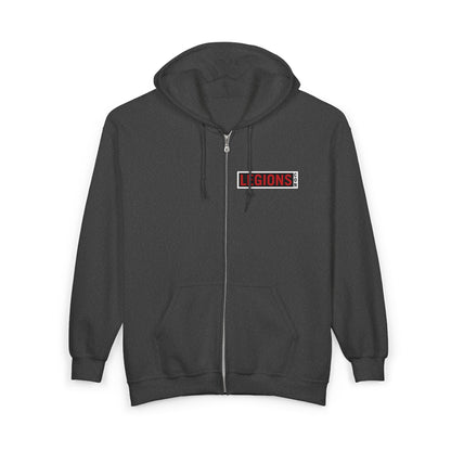 Team Goblin Legions Con 2026 (Black Logo) | Mythic Legions | Full Zip Hoodie