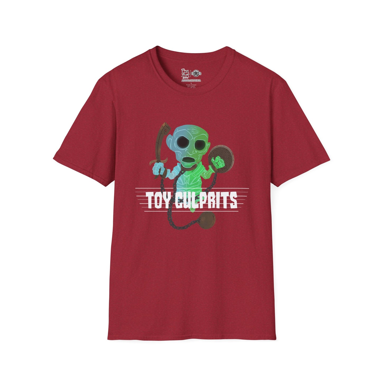Toy Culprits Blue & Green Ghost | Mythic Legions | Fan Art | Soft T-Shirt
