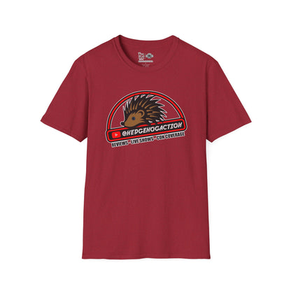 Hedgehog Action Logo | Mythic Legions | Fan Art | Soft T-Shirt