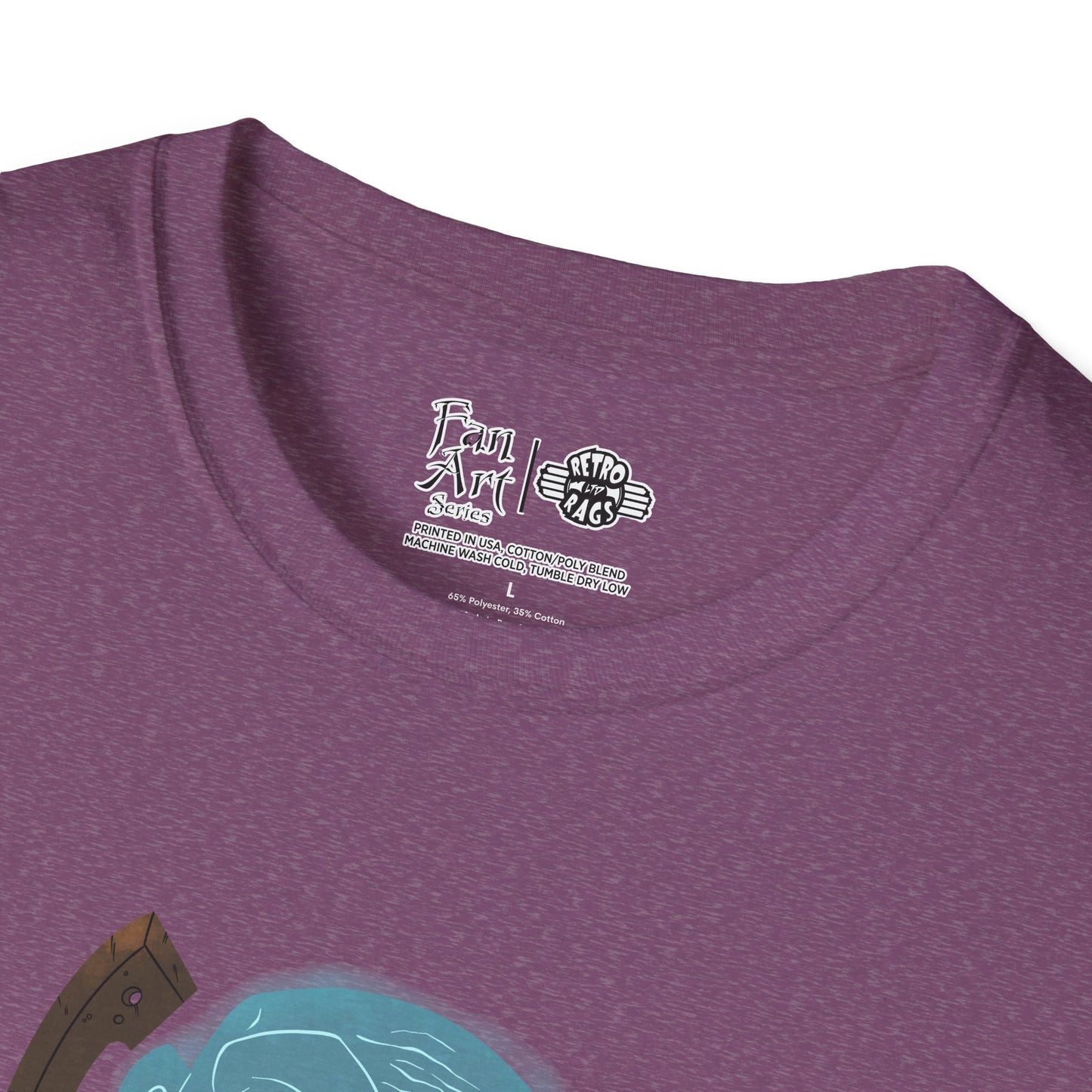 Toy Culprits Blue Ghost | Mythic Legions | Fan Art | Soft T-Shirt