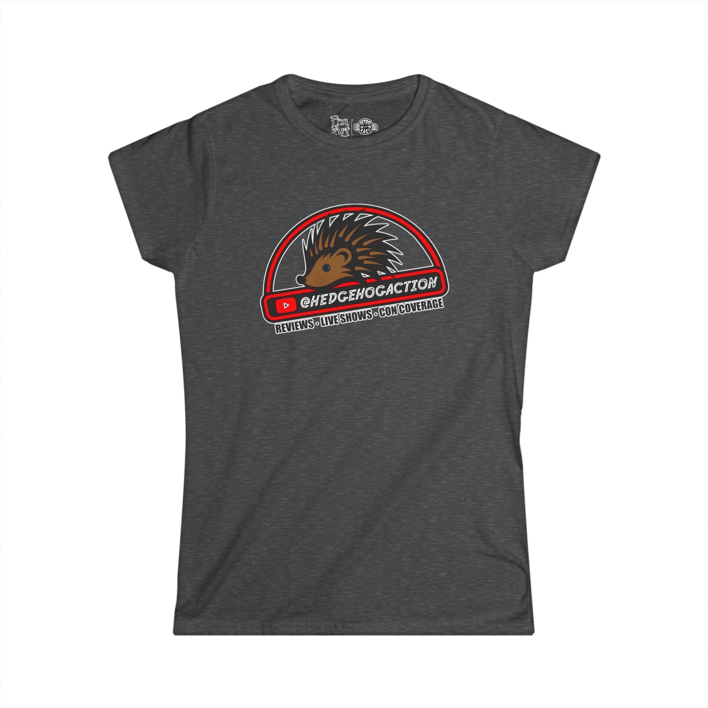 Hedgehog Action Logo | Mythic Legions | Fan Art | Women's T-Shirt