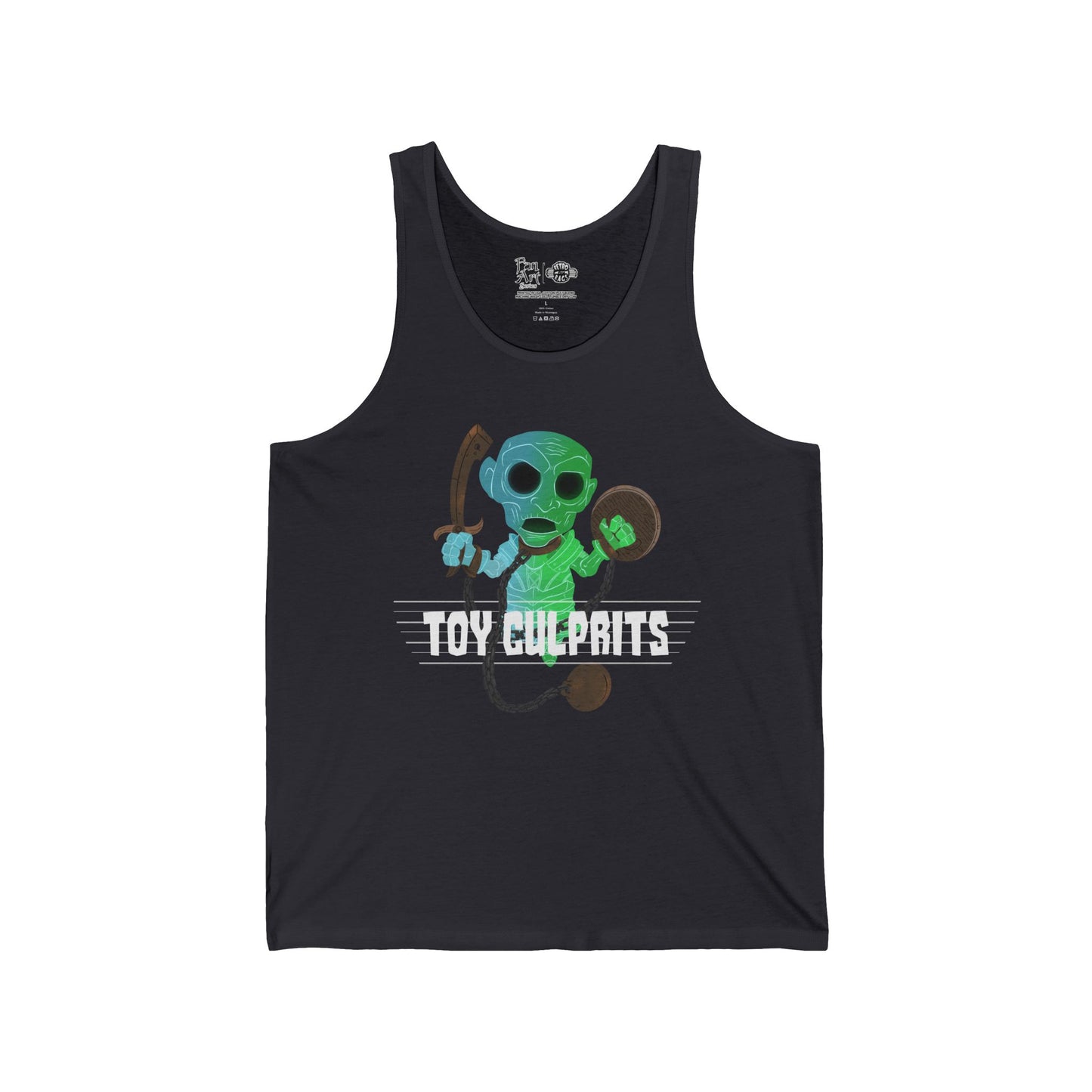 Toy Culprits Blue & Green Ghost | Mythic Legions | Fan Art | Tank Top
