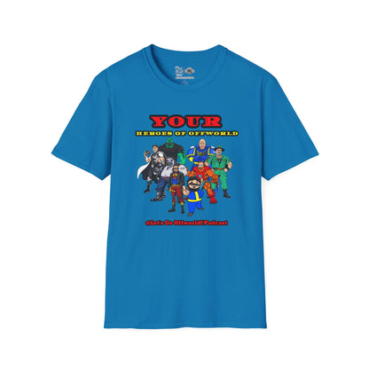 Heroes of Offworld | Mythic Legions | Fan Art | Soft T-Shirt