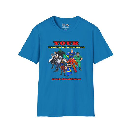 Heroes of Offworld | Mythic Legions | Fan Art | Soft T-Shirt