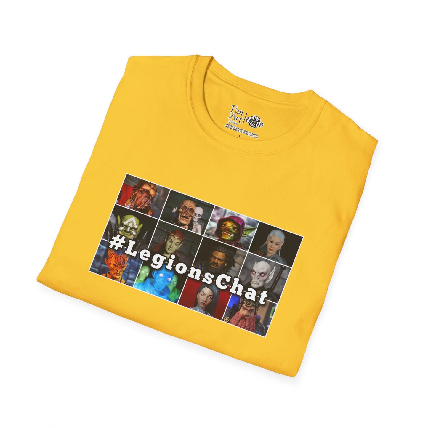 LegionsChat | Mythic Legions | Fan Art | Soft T-Shirt
