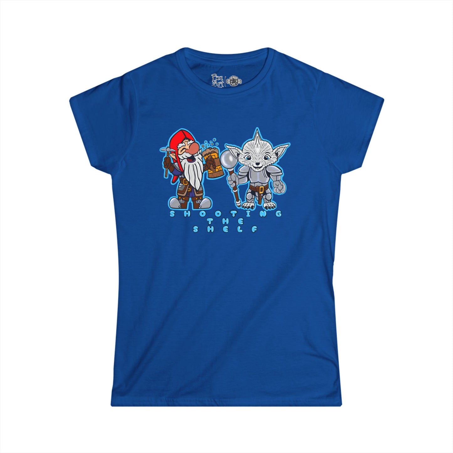 Shooting the Shelf | Mythic Legions | Fan Art | Women's T-Shirt