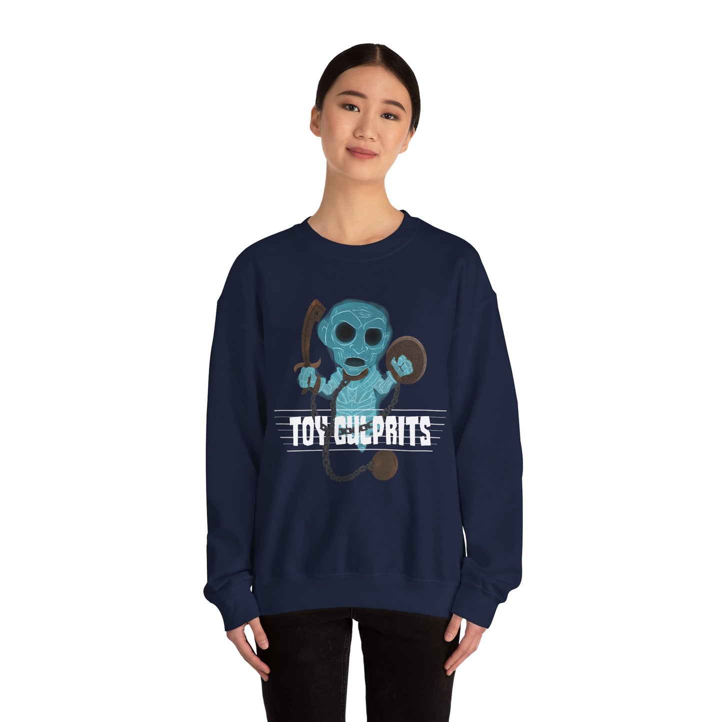 Toy Culprits Blue Ghost | Mythic Legions | Fan Art | Sweatshirt