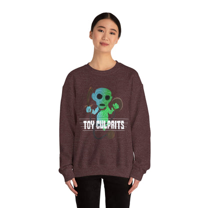 Toy Culprits Blue & Green Ghost | Mythic Legions | Fan Art | Sweatshirt