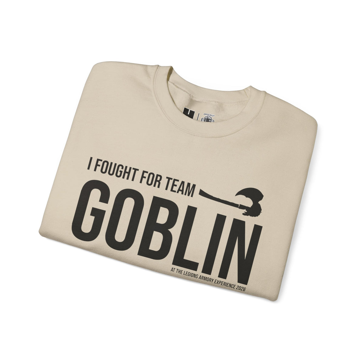 Team Goblin Legions Con 2026 (Black Logo) | Mythic Legions | Sweatshirt