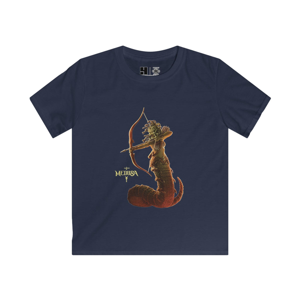Medusa v2 | Figura Obscura | Kids Soft Tee