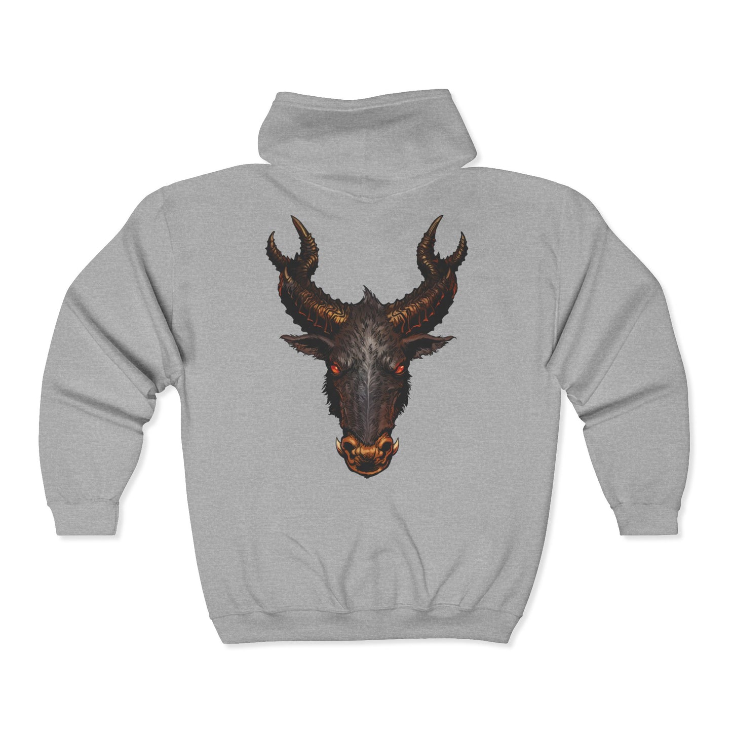 The Jersey Devil | Figura Obscura | Full Zip Hoodie