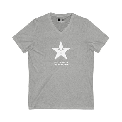 Sons of the Red Star Logo Small | Mythic Legions | V-Neck T-Shirt