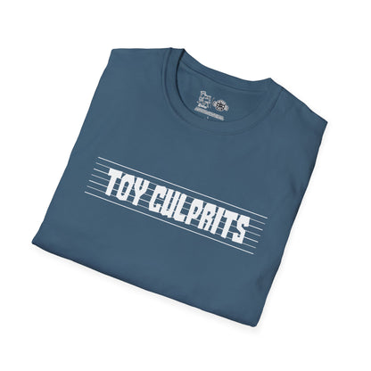 Toy Culprits White Logo | Mythic Legions | Fan Art | Soft T-Shirt