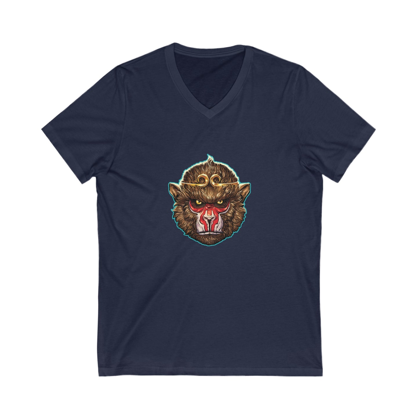 Monkey King, The v2 | Figura Obscura | V-Neck T-Shirt