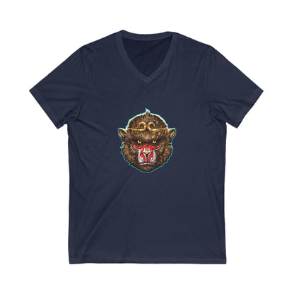 Monkey King, The v2 | Figura Obscura | V-Neck T-Shirt