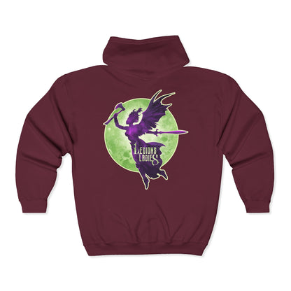 Legions Ladies | Mythic Legions | Fan Art | Full Zip Hoodie