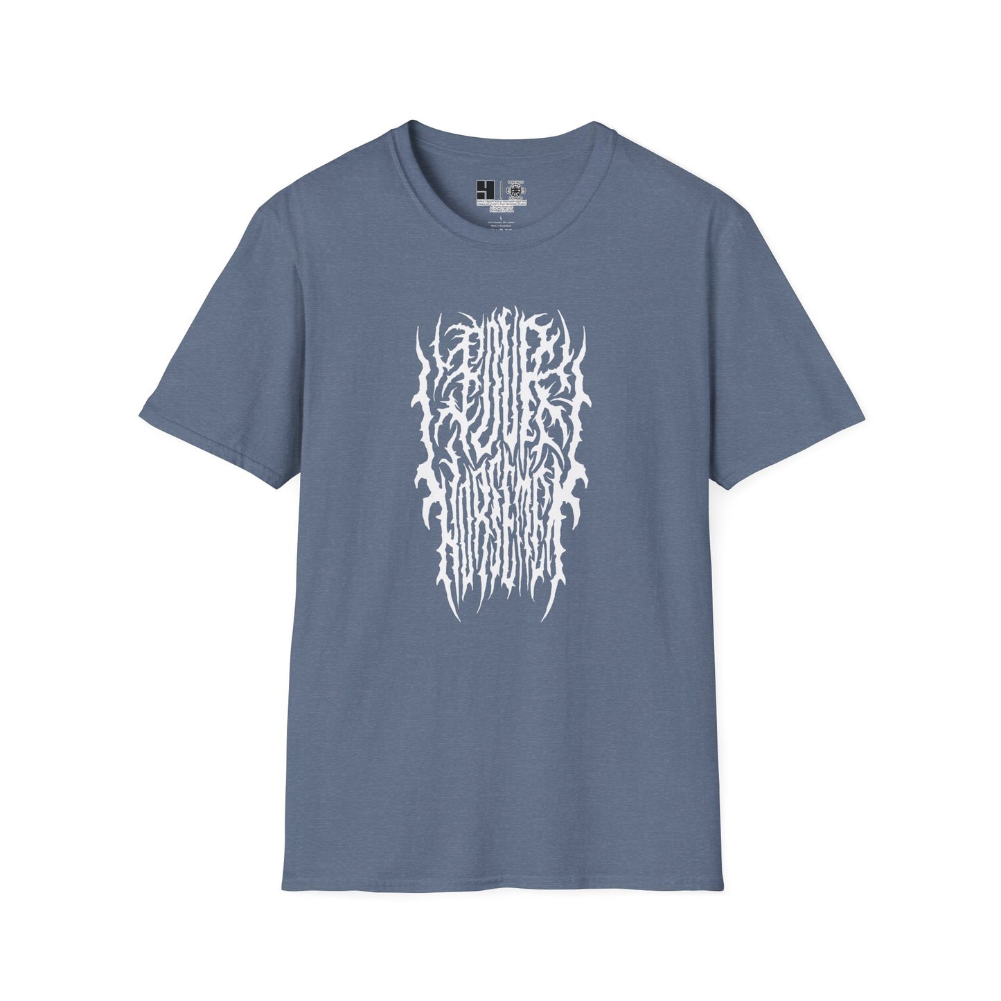 4H Metal Logo White | Mythic Legions | Soft T-Shirt