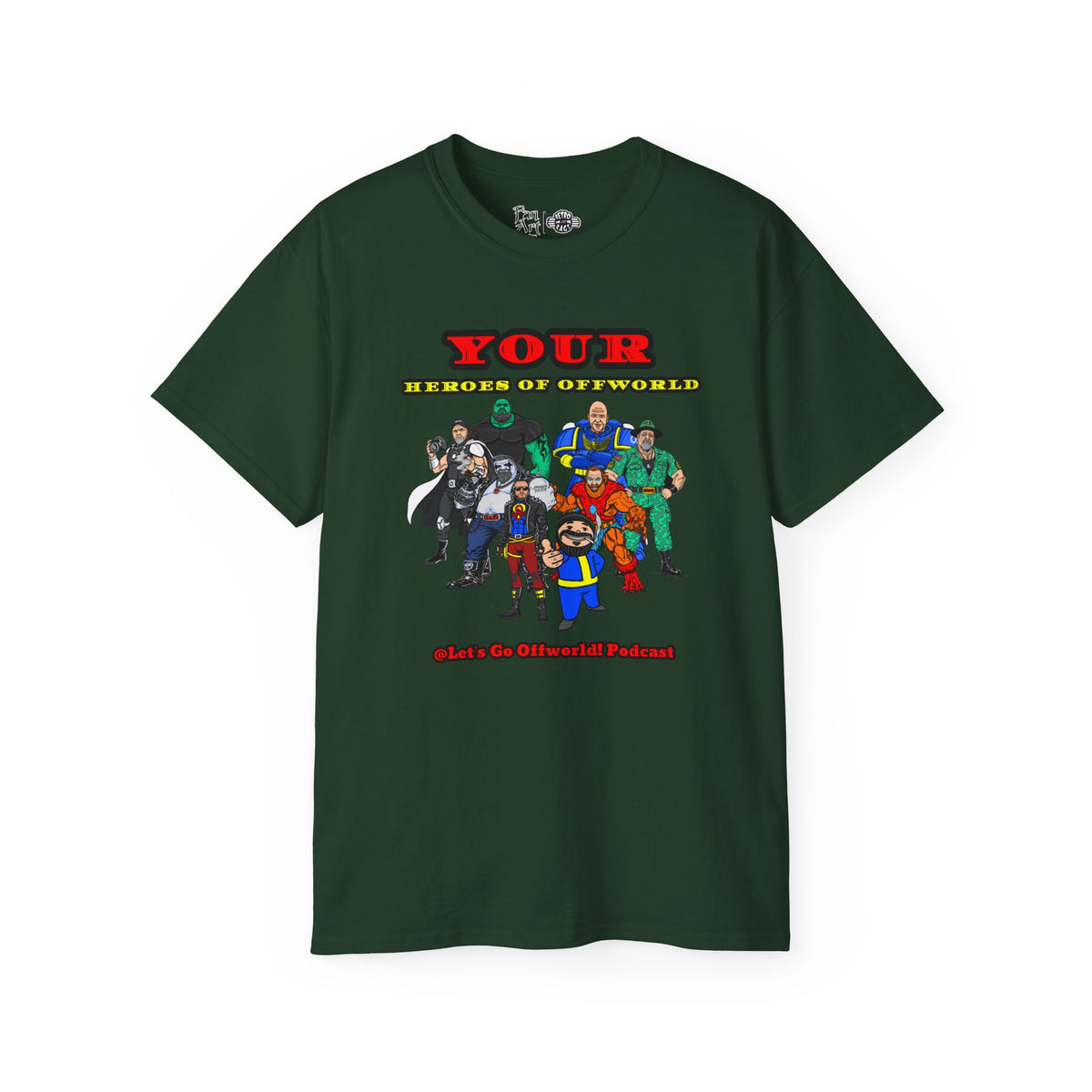 Heroes of Offworld | Mythic Legions | Fan Art | Standard T-Shirt