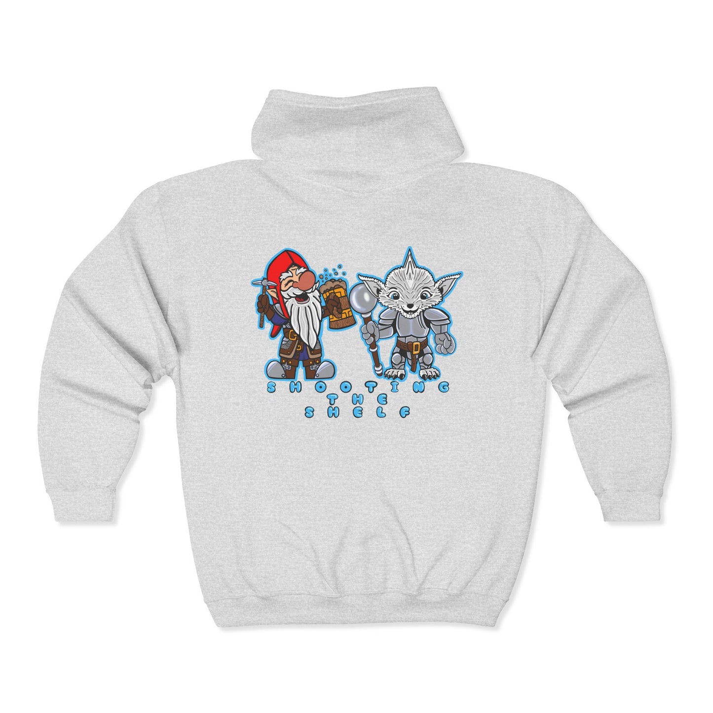 Shooting the Shelf | Mythic Legions | Fan Art | Full Zip Hoodie