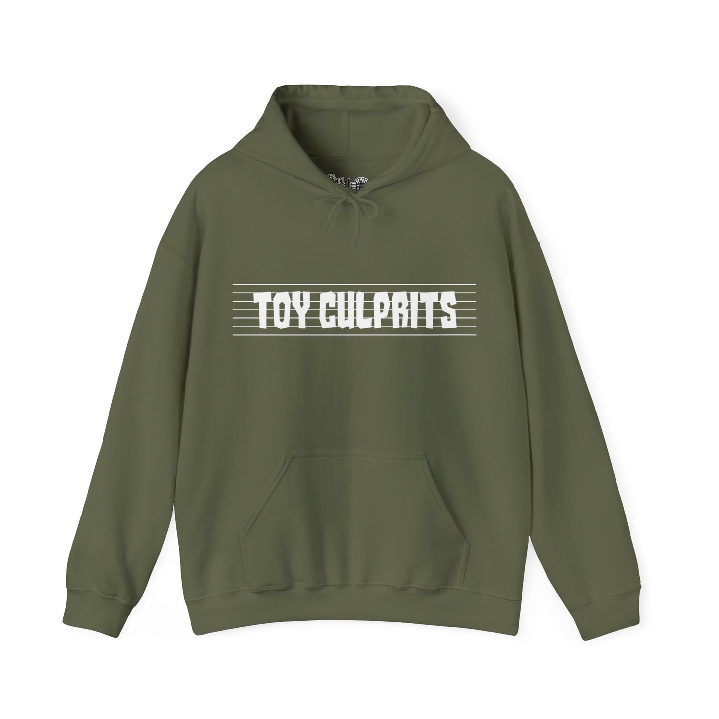 Toy Culprits White Logo | Mythic Legions | Fan Art | Pullover Hooodie