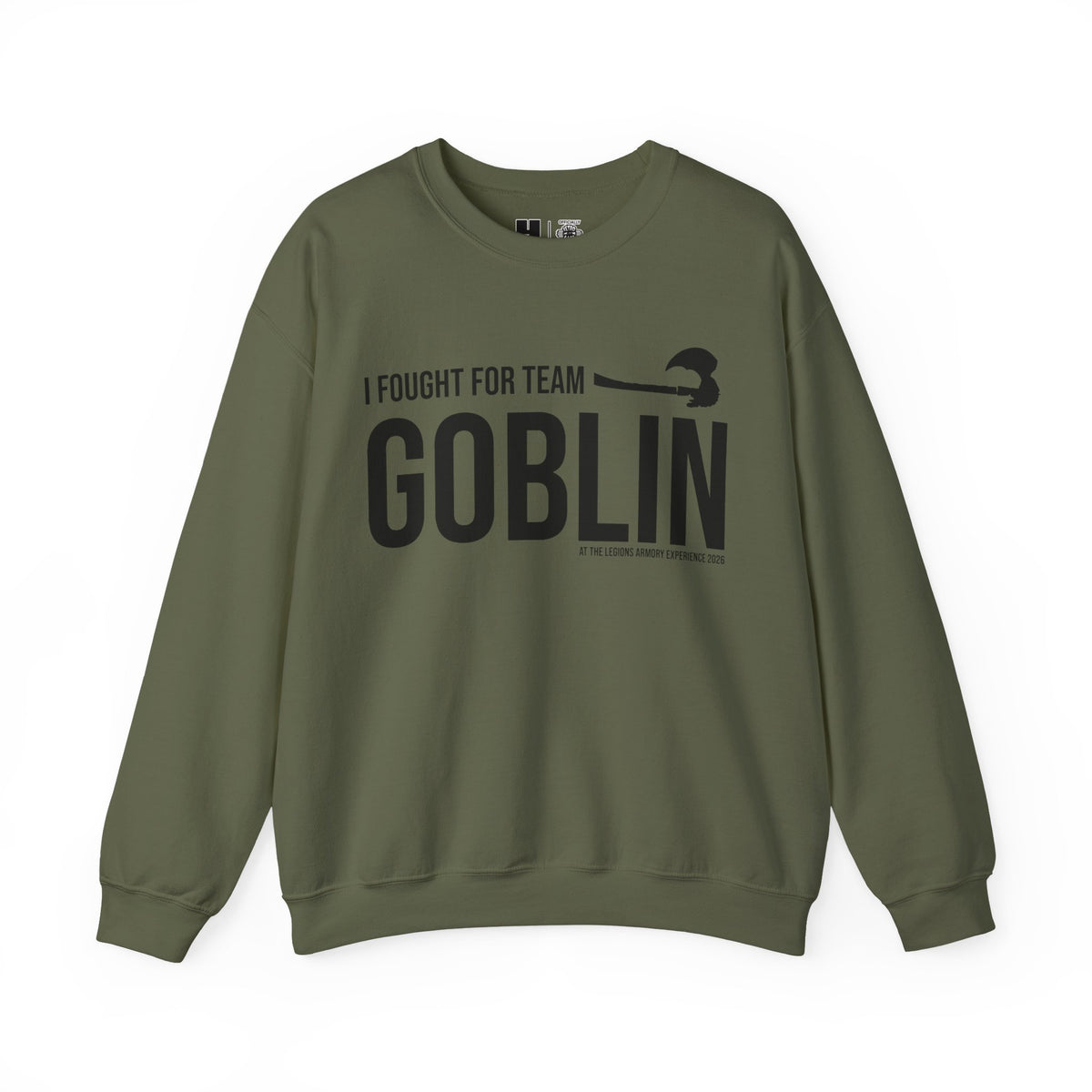 Team Goblin Legions Con 2026 (Black Logo) | Mythic Legions | Sweatshirt