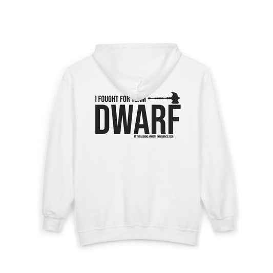 Team Dwarf Legions Con 2026 (Black Logo) | Mythic Legions | Full Zip Hoodie
