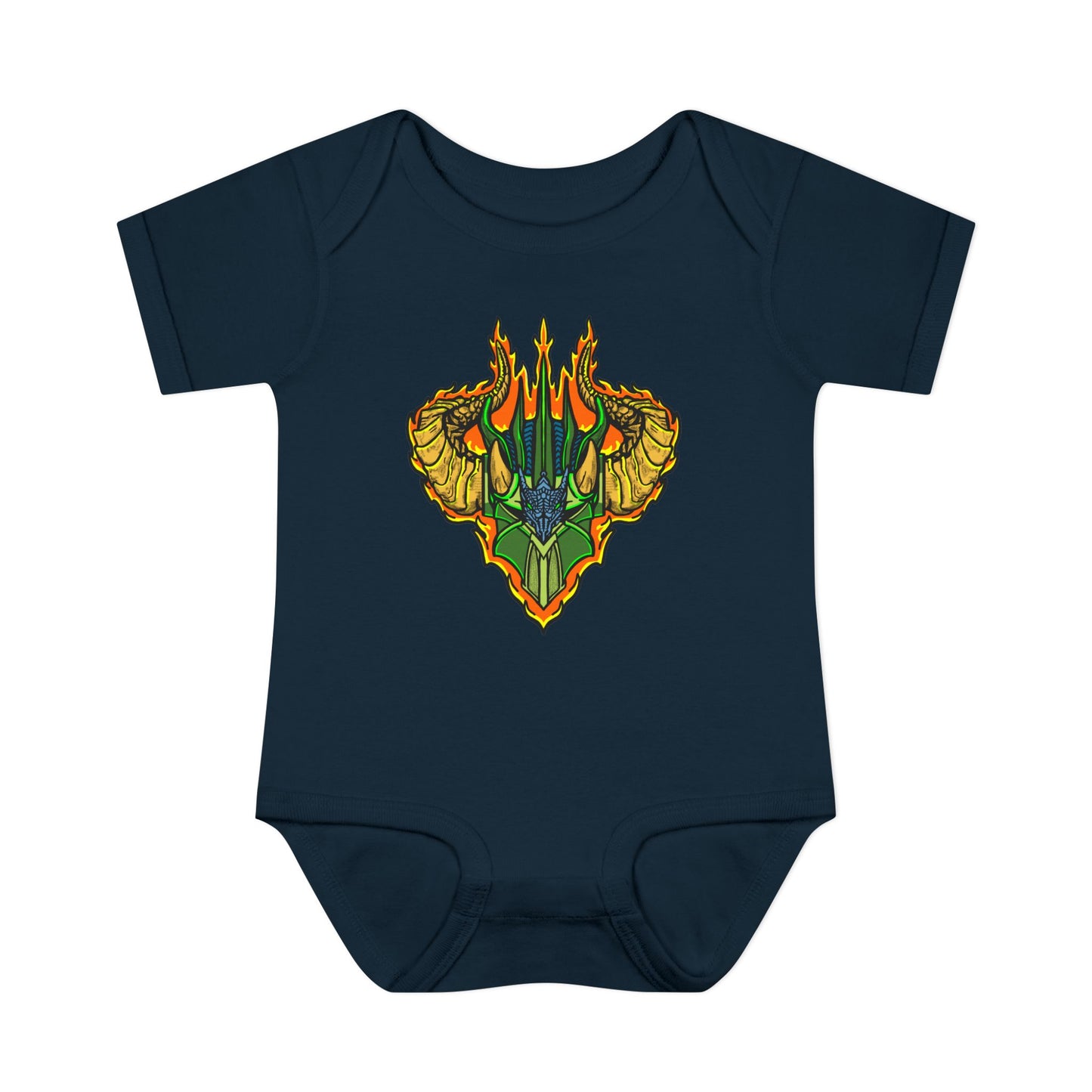 Sir Benegarr | Mythic Legions | Fan Art | Baby Bodysuit