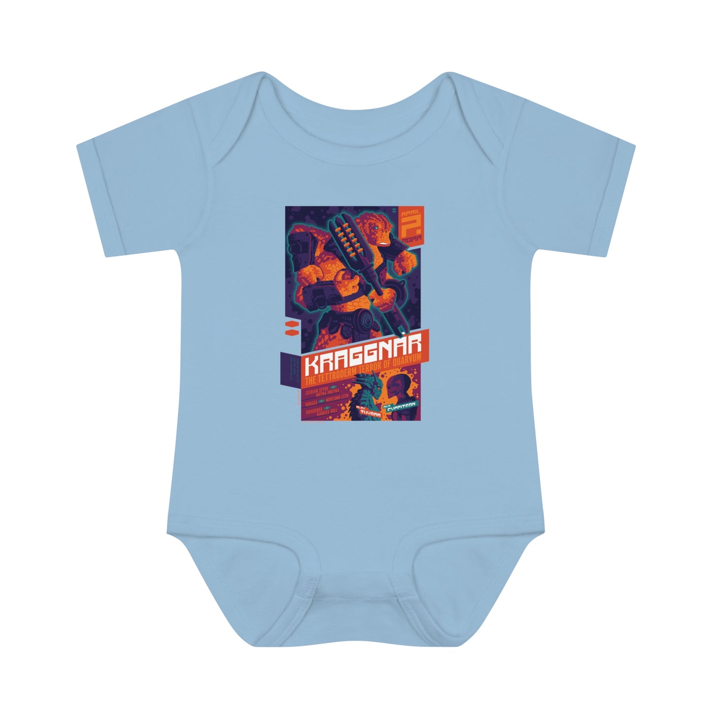 Kraggnar | Cosmic Legions | Baby Bodysuit