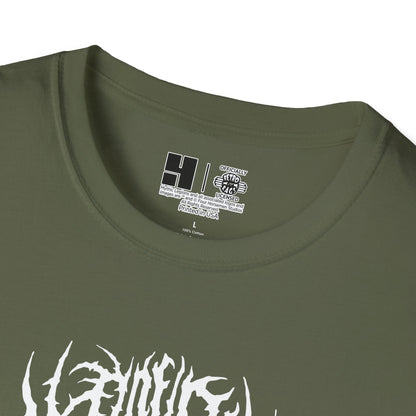 4H Metal Logo White | Mythic Legions | Soft T-Shirt