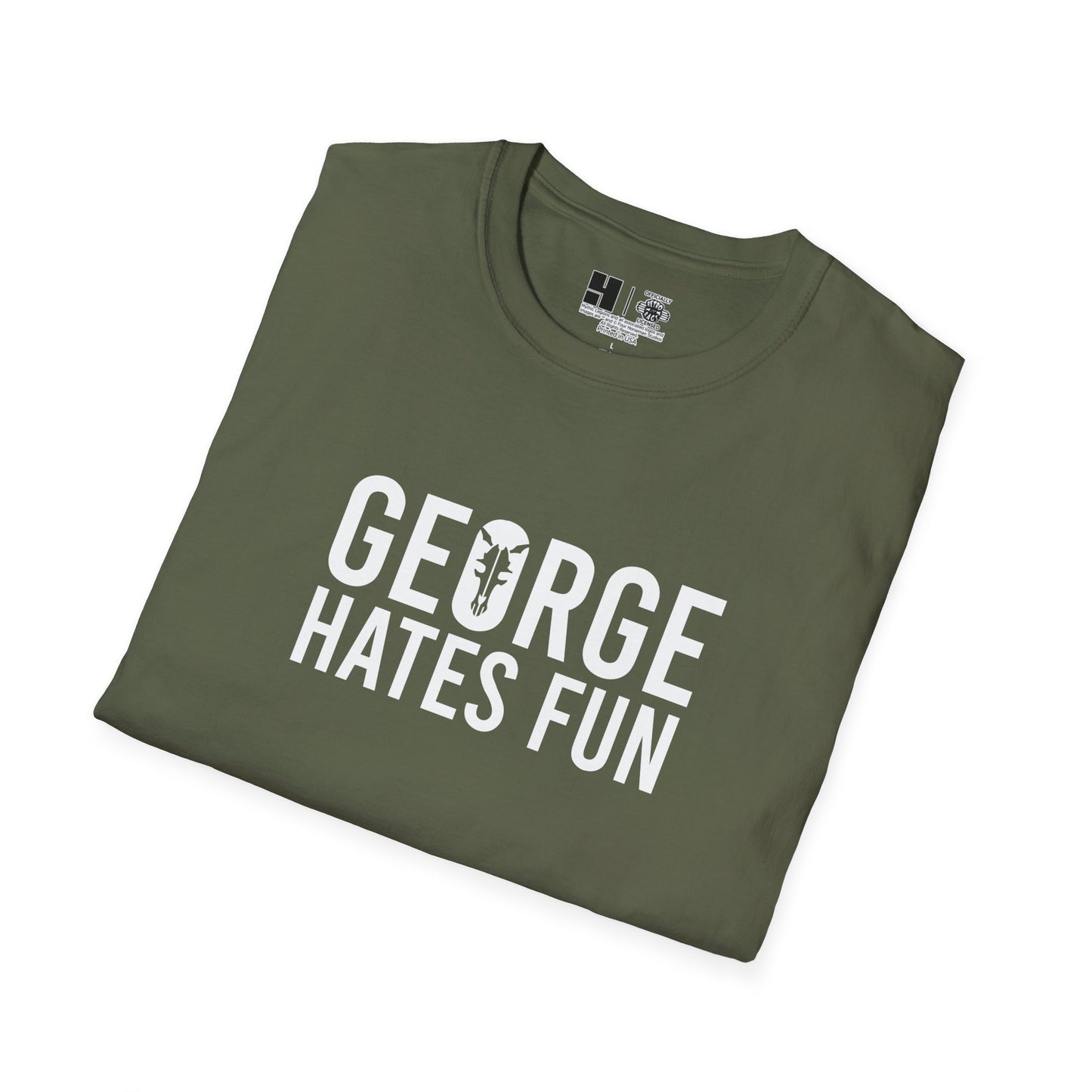 George Hates Fun | Mythic Legions | Soft T-Shirt