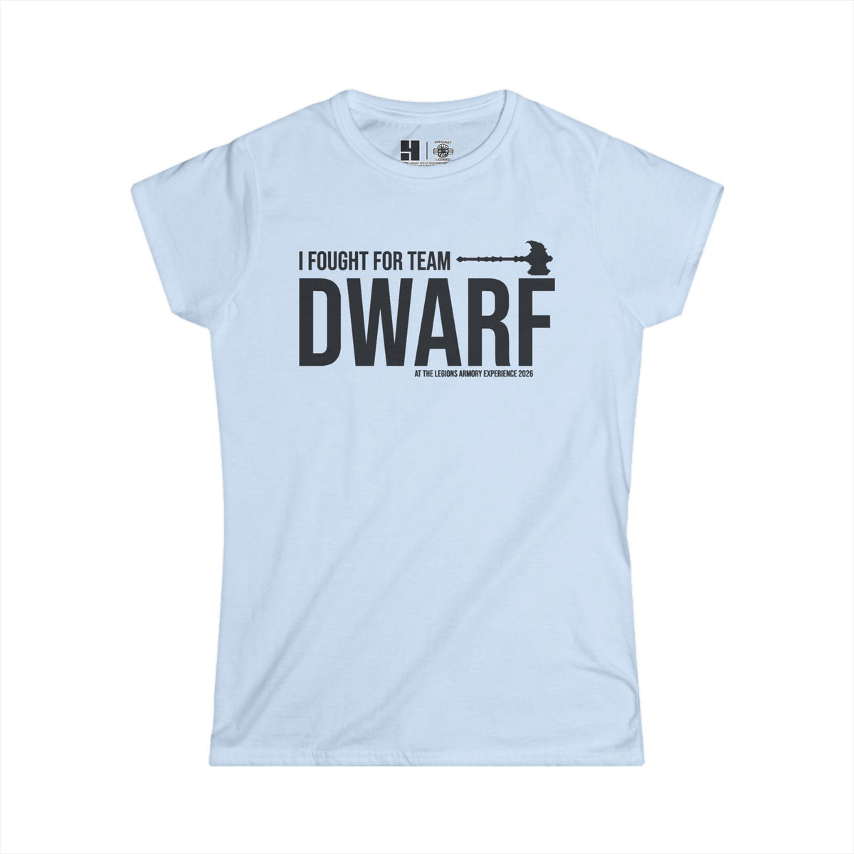 Team Dwarf Legions Con 2026 (Black Logo)  | Mythic Legions | Women's T-Shirt