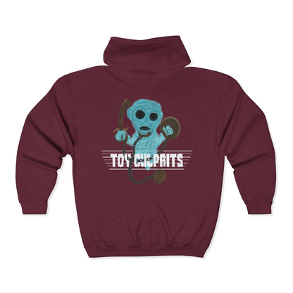 Toy Culprits Blue Ghost | Mythic Legions | Fan Art | Full Zip Hoodie