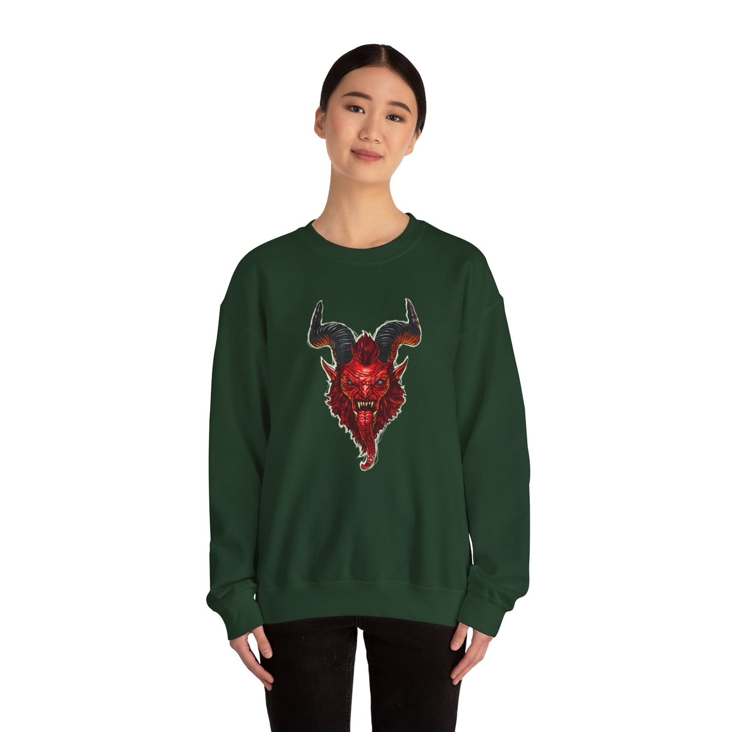 Krampus v2 Red | Figura Obscura | Sweatshirt