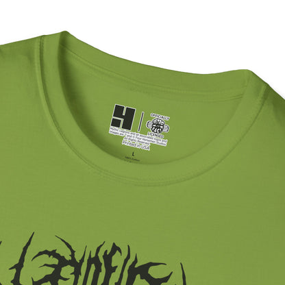 4H Metal Logo Black | Mythic Legions | Soft T-Shirt
