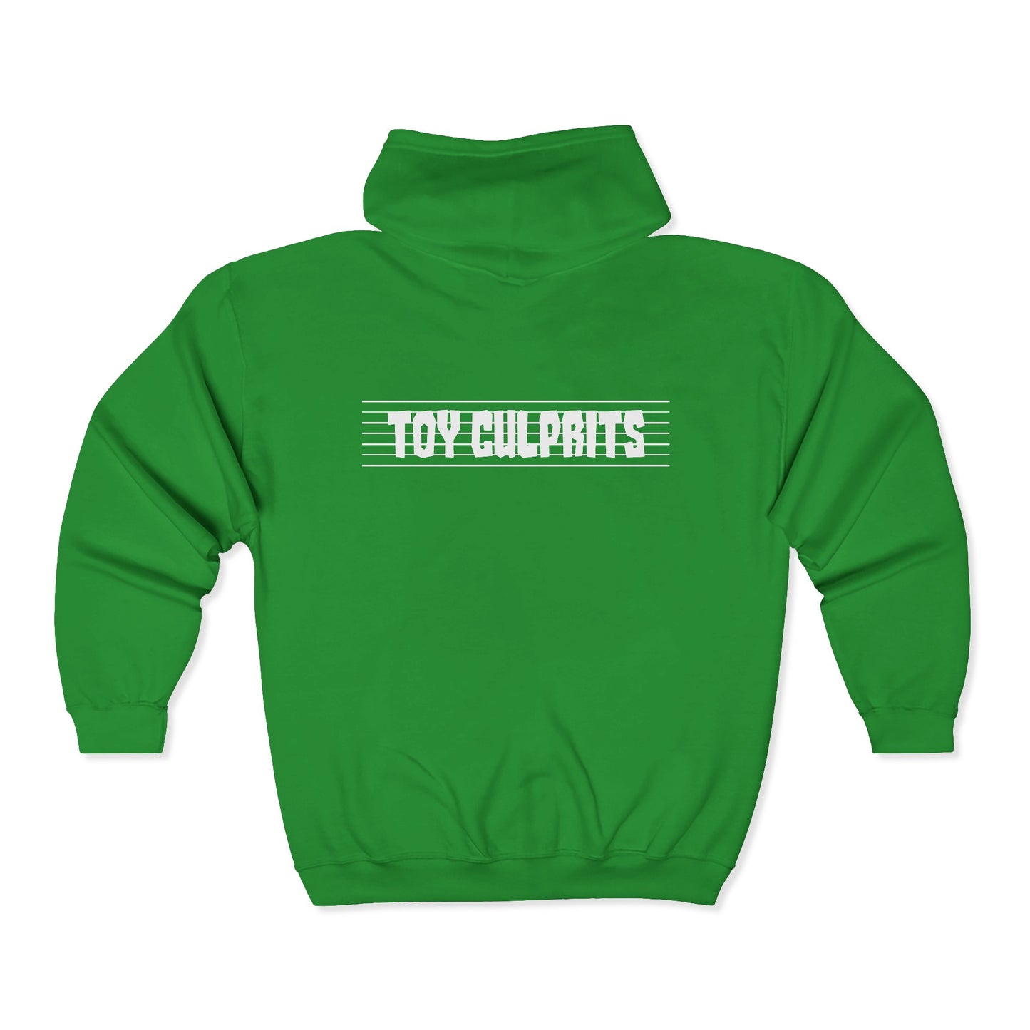 Toy Culprits White Logo | Mythic Legions | Fan Art | Full Zip Hoodie