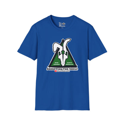 Shooting the Shelf Logo | Mythic Legions | Fan Art | Soft T-Shirt