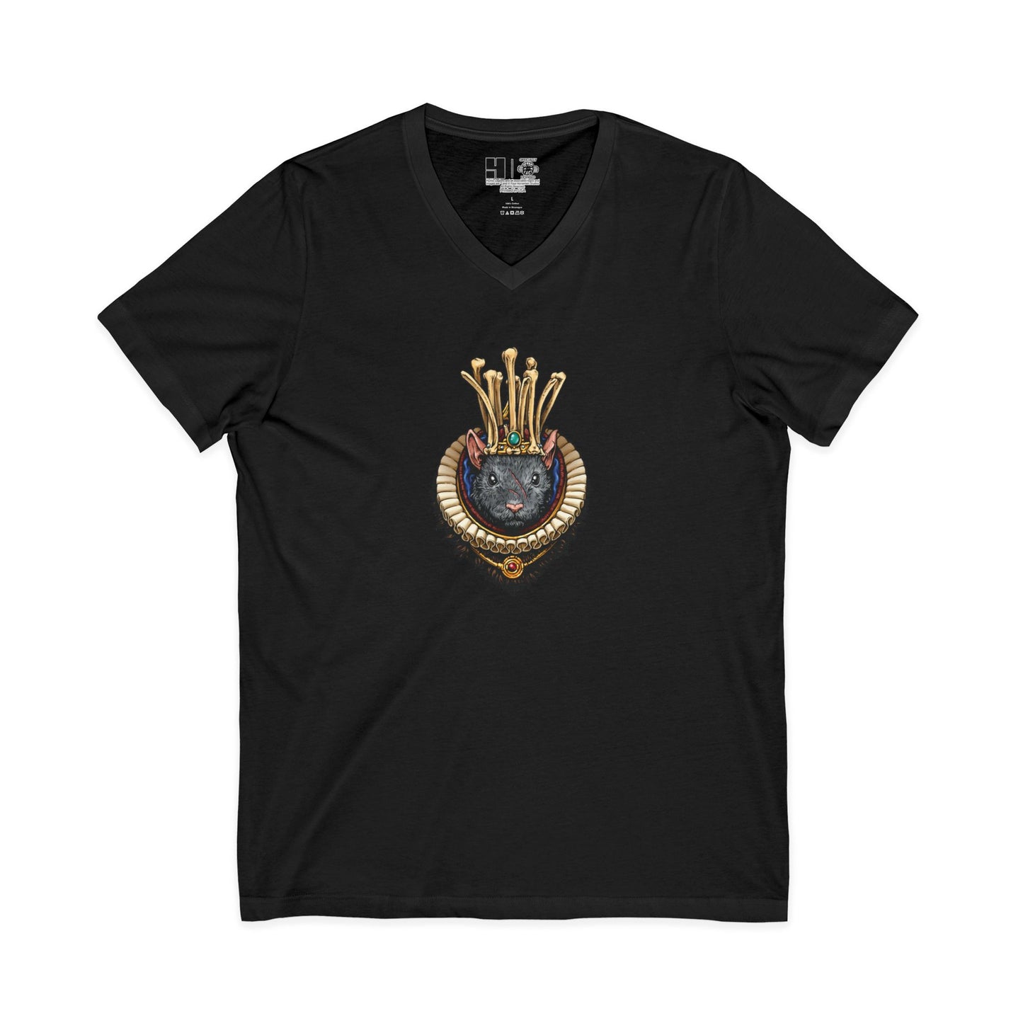 Mouse King | Figura Obscura | V-Neck T-Shirt