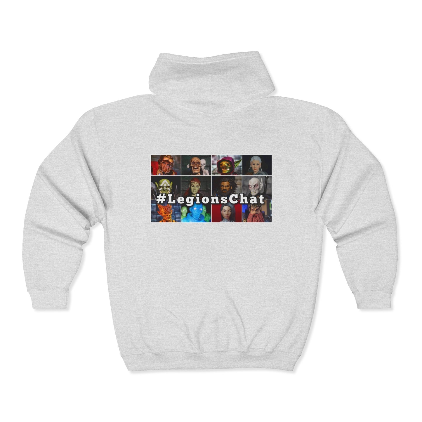 LegionsChat | Mythic Legions | Fan Art | Full Zip Hoodie