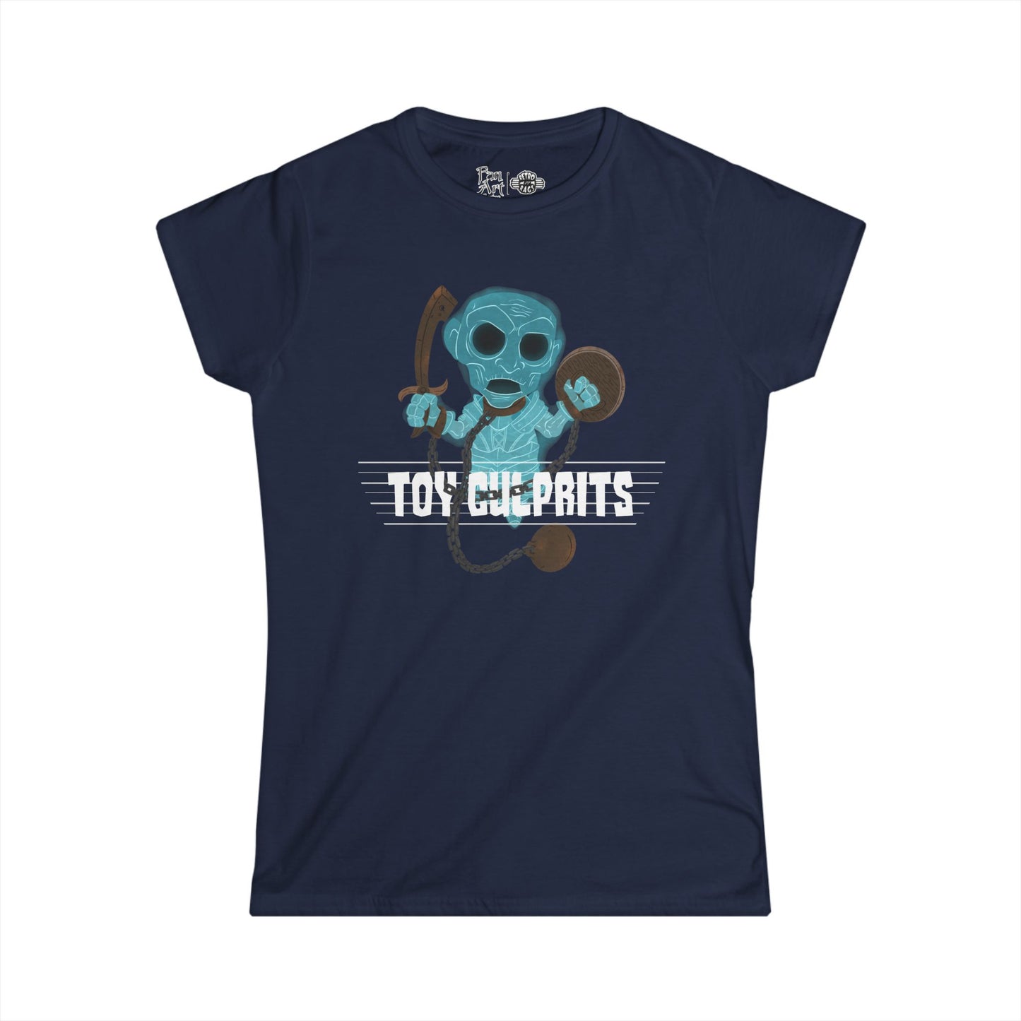 Toy Culprits Blue Ghost | Mythic Legions | Fan Art | Women's T-Shirt