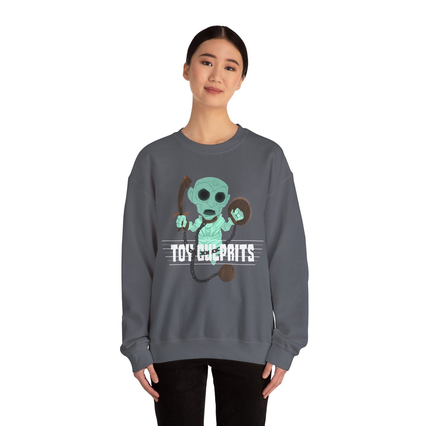 Toy Culprits Green Ghost | Mythic Legions | Fan Art | Sweatshirt