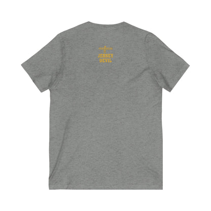 The Jersey Devil | Figura Obscura | V-Neck T-Shirt
