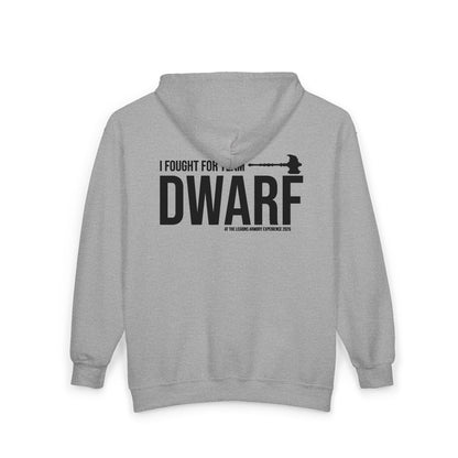 Team Dwarf Legions Con 2026 (Black Logo) | Mythic Legions | Full Zip Hoodie