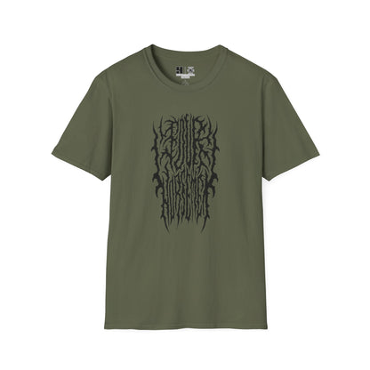 4H Metal Logo Black | Mythic Legions | Soft T-Shirt