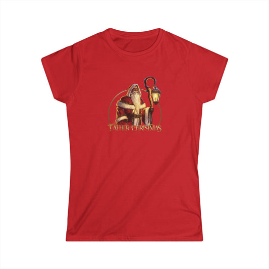 Father Christmas v1 | Figura Obscura | Women's T-Shirt