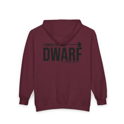 Team Dwarf Legions Con 2026 (Black Logo) | Mythic Legions | Full Zip Hoodie