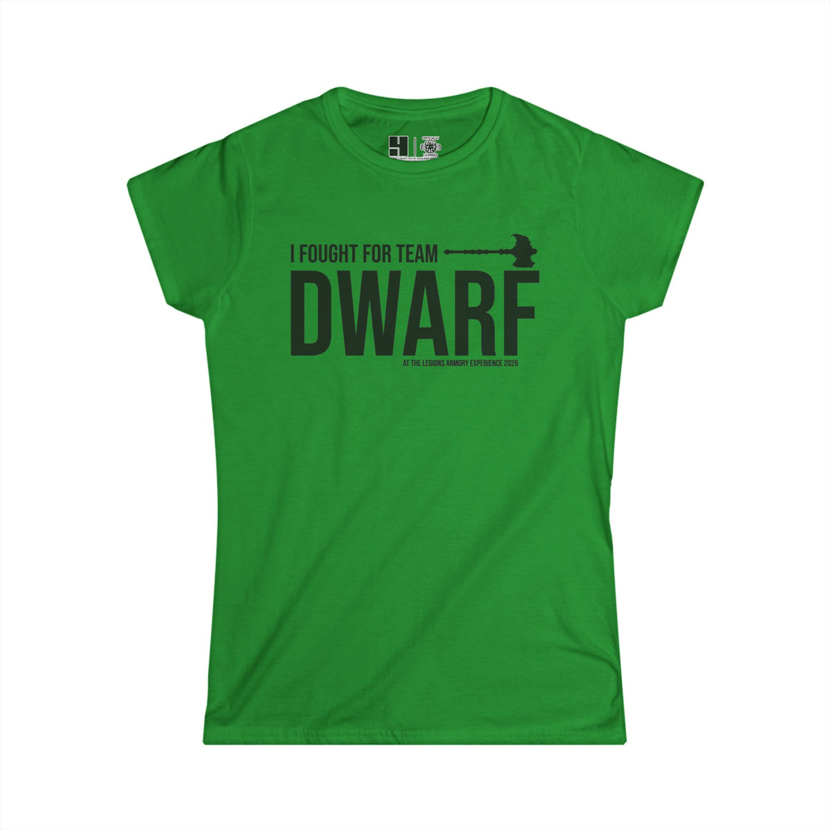 Team Dwarf Legions Con 2026 (Black Logo)  | Mythic Legions | Women's T-Shirt