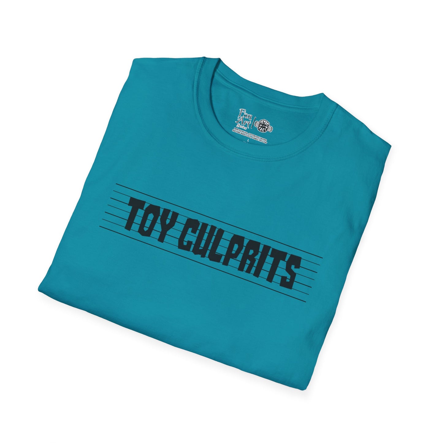 Toy Culprits Black Logo | Mythic Legions | Fan Art | Soft T-Shirt