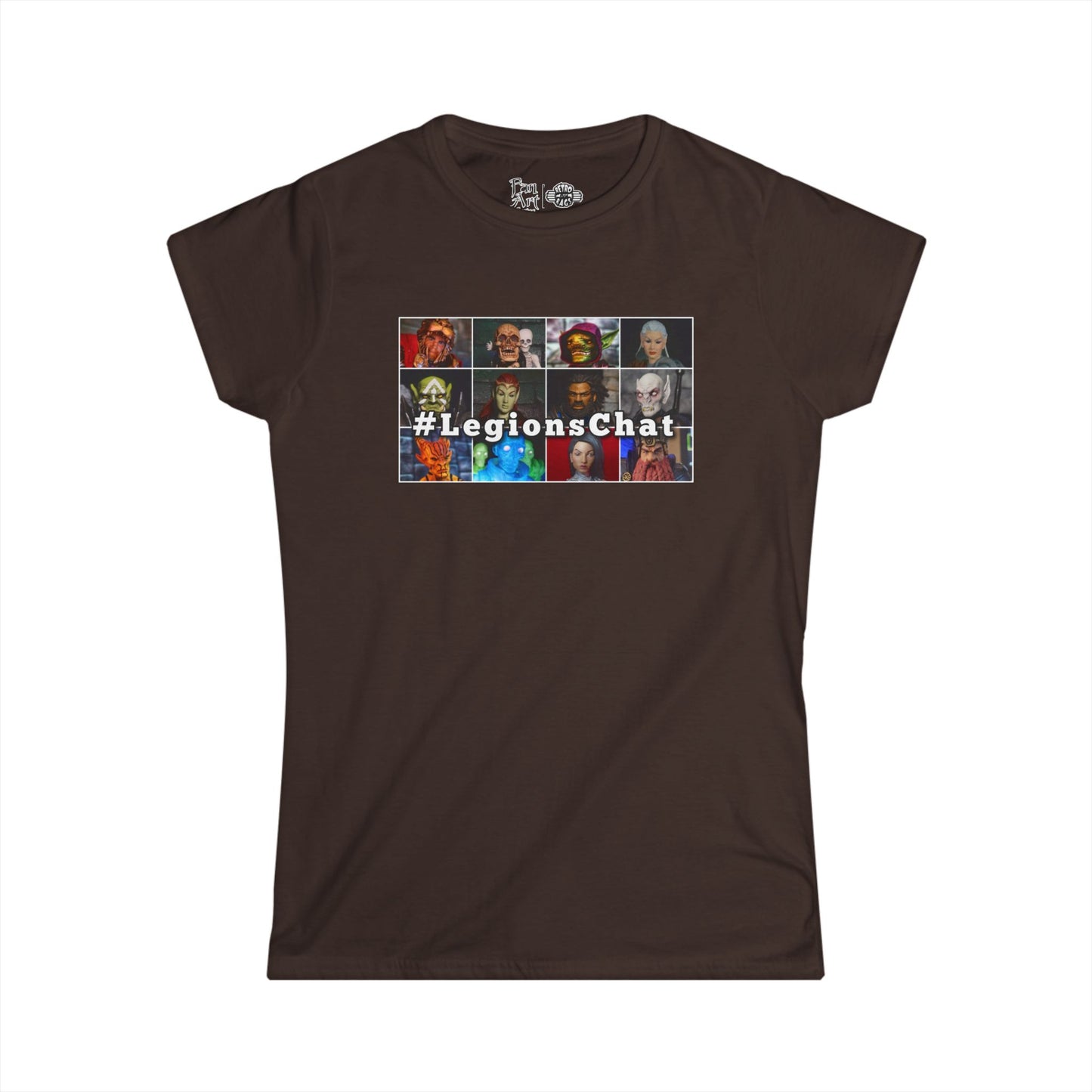 LegionsChat | Mythic Legions | Fan Art | Women's T-Shirt
